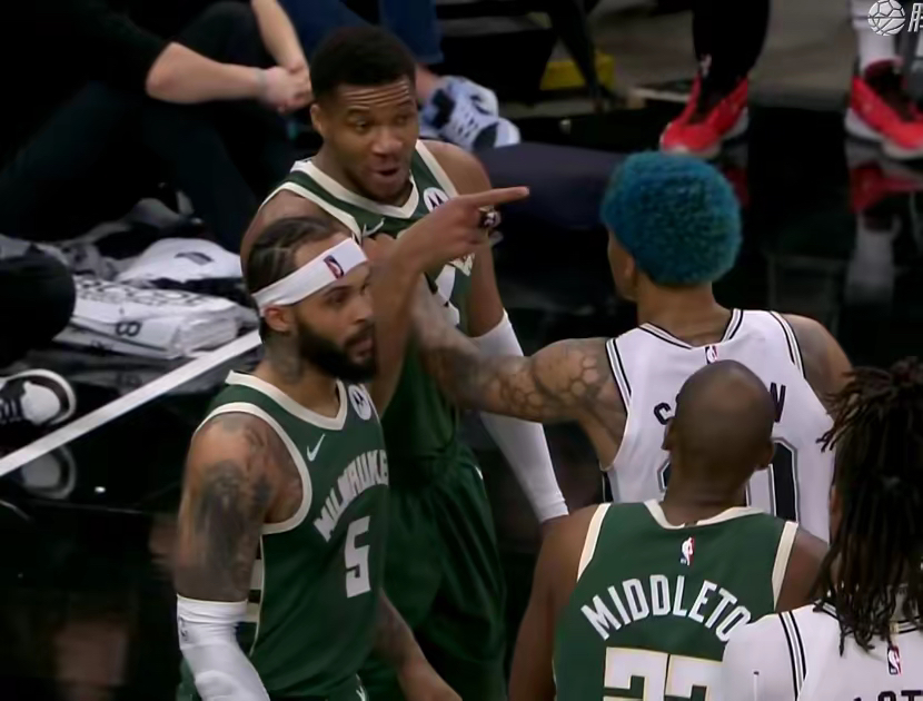 开云体育APP下载-雄鹿击败马刺，字母哥表现全面领军